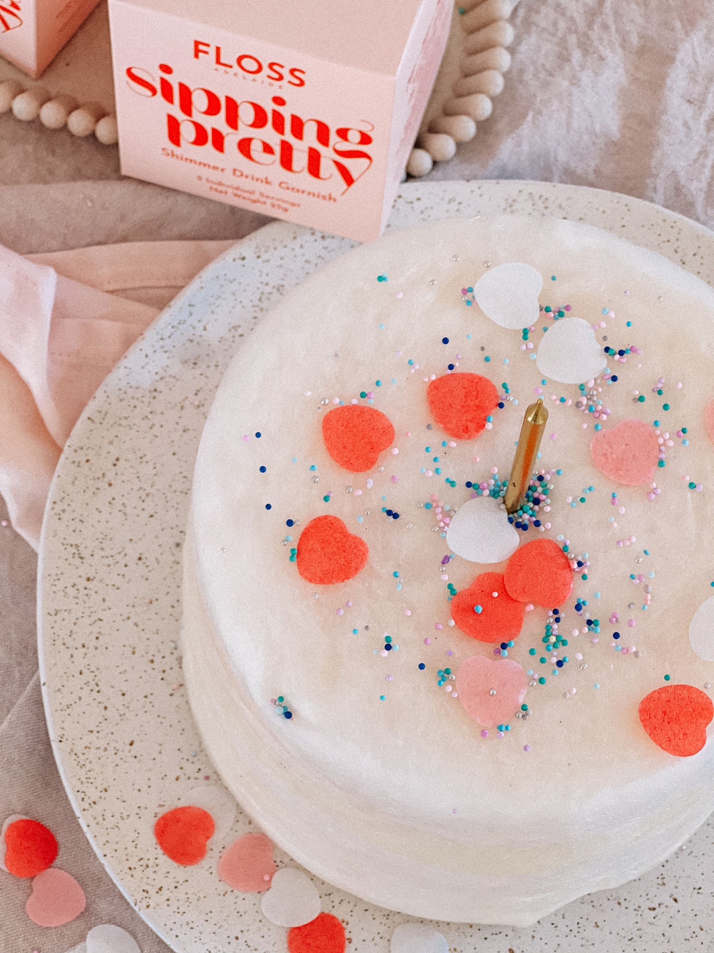 FAIRY FLOSS CAKE