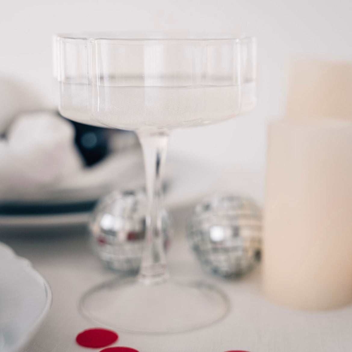 SIPPING PRETTY PEARL SHIMMER DRINK GARNISH