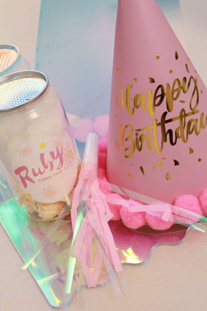 Floss Party Cans