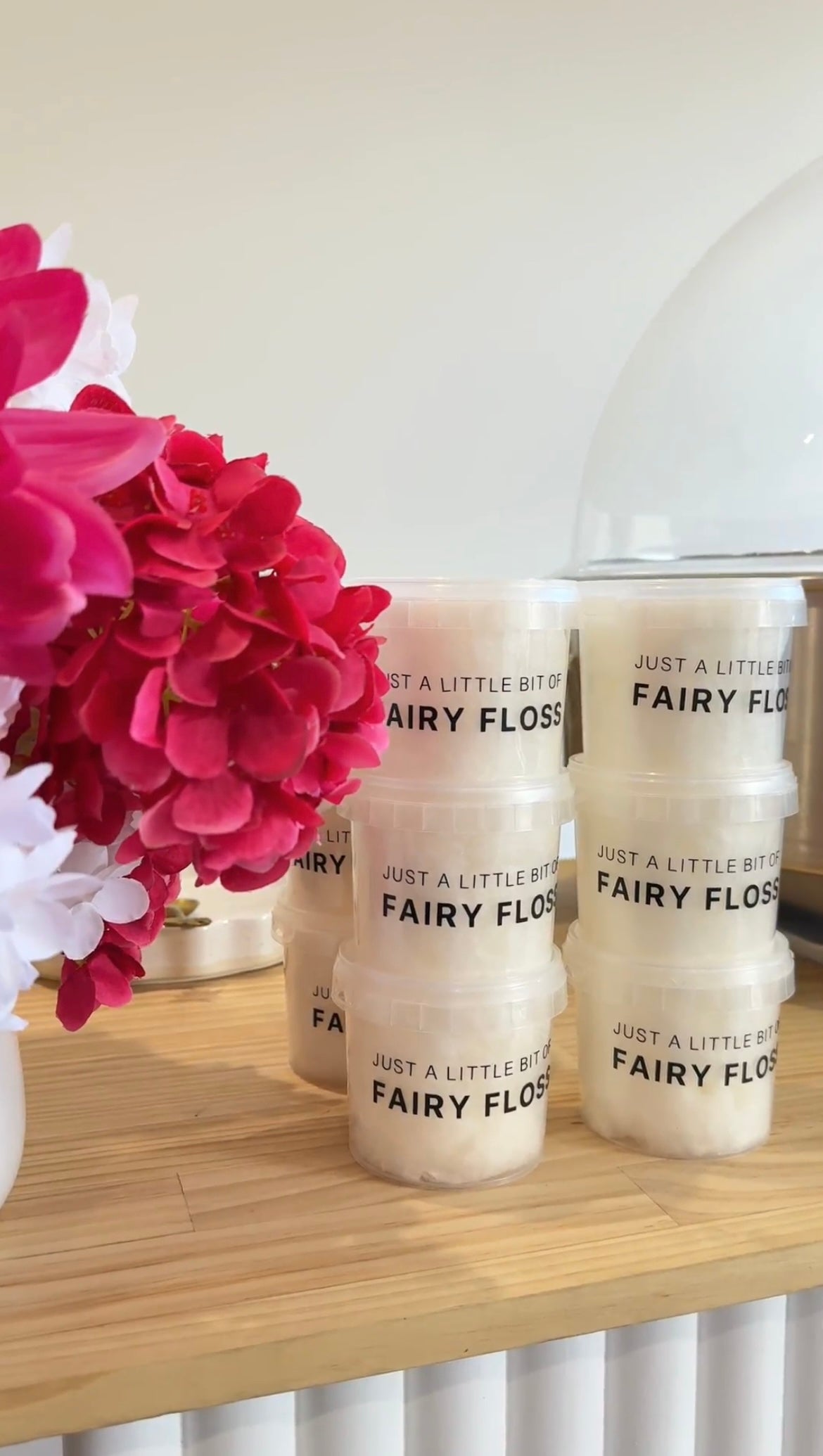 CUSTOM FAIRY FLOSS TUB BUNDLE (20 tubs)