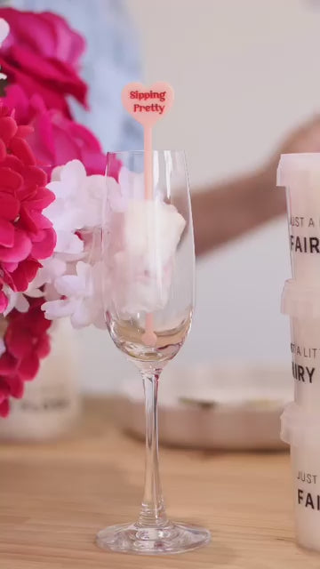 SIPPING PRETTY DRINK GARNISH